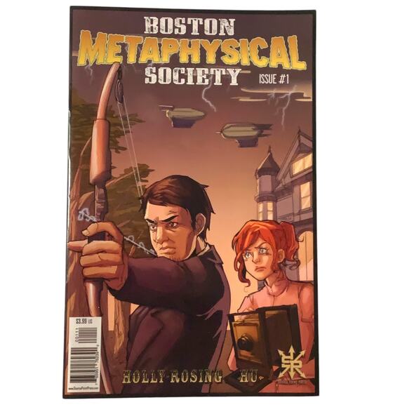 BOSTON METAPHYSICAL SOCIETY #1 July 2019 (W) Madeleine Holly-Rosing (A) Emily Hu - Picture 1 of 4